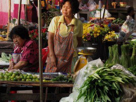 Lettuce Wraps with Thai Crusted Salmon