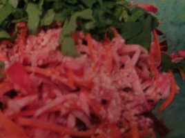Raw Root Vegetable Coleslaw
